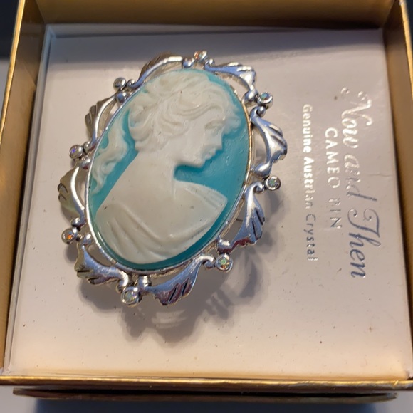 New Now and Then Cameo broach $25.00 - Picture 2 of 2